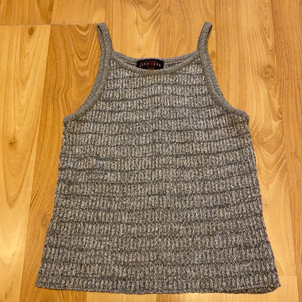 Gray tank top - Picture 1 of 3